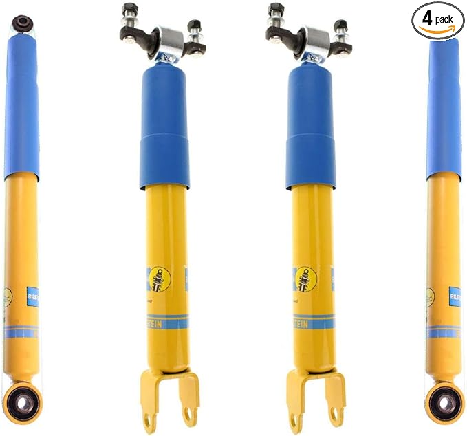 Bilstein 24-196437 24-196444 Set of 4600 Series Front & Rear Monotube Shocks