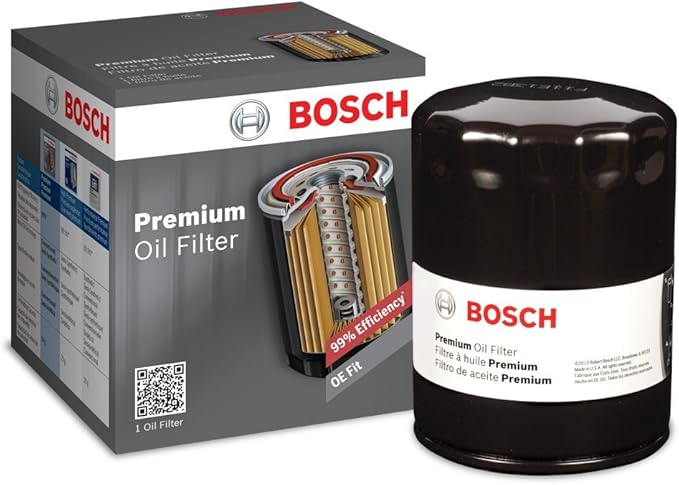 BOSCH 3300 Premium Oil Filter With FILTECH Filtration Technology