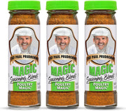 Chef Paul Magic Seasonings Blends Poultry Magic Seasoning | MSG-Free Chicken Seasoning | Gluten-Free Poultry Rub | For Roasting, Grilling & Cooking | Kosher & Halal Certified | 2 oz (Pack of 3)