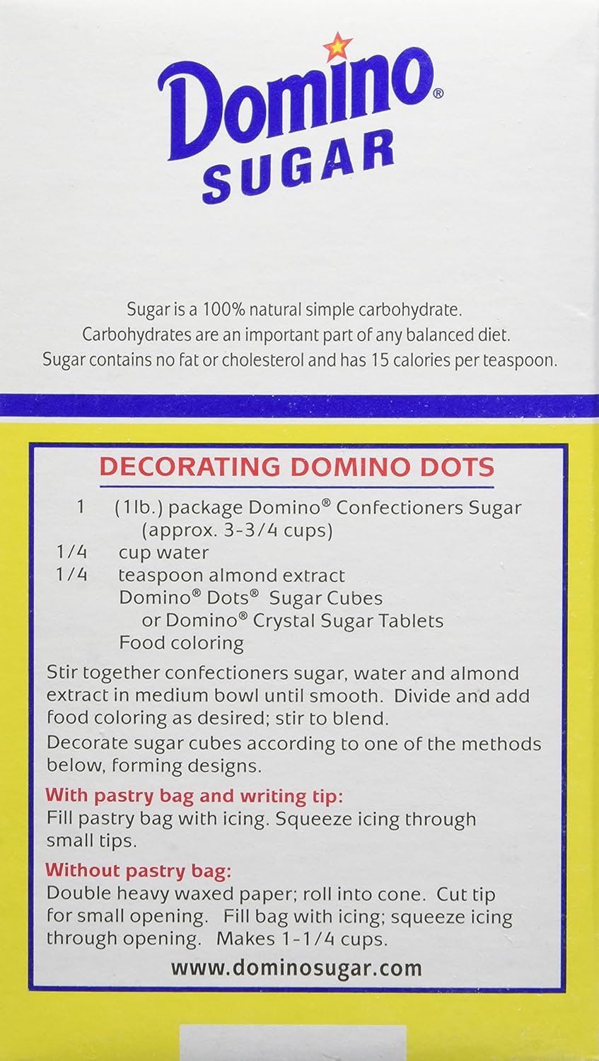Domino Sugar Cubes - 1 lb (Pack of 3)