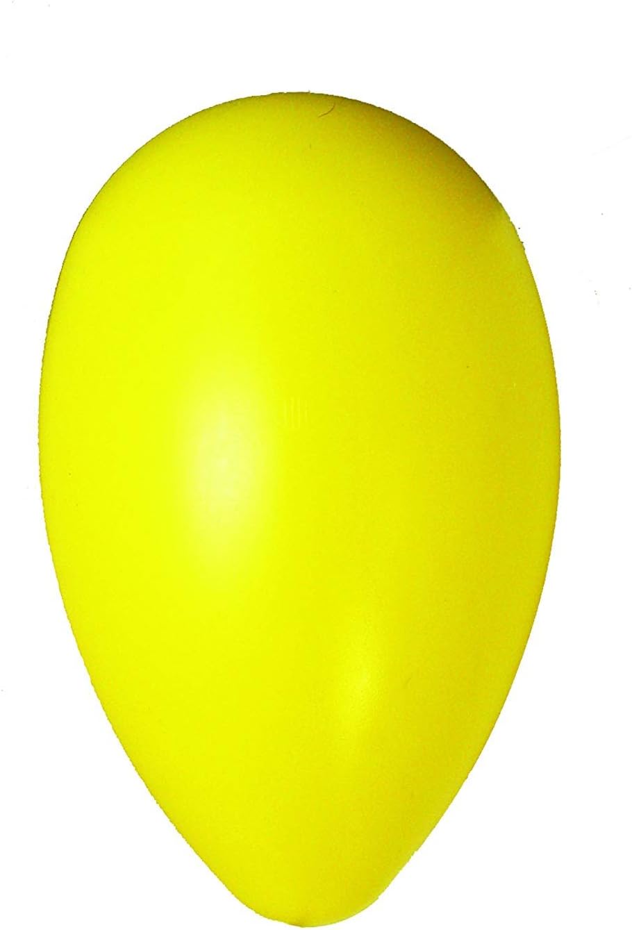 Jolly Pets Jolly Egg Dog Toy, 8 Inches/Medium, Yellow