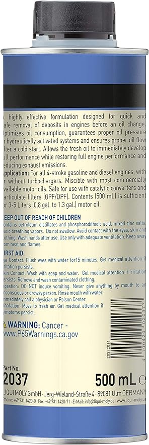 Liqui Moly Pro-Line Engine Flush | 500 ml | Oil additive | SKU: 2037