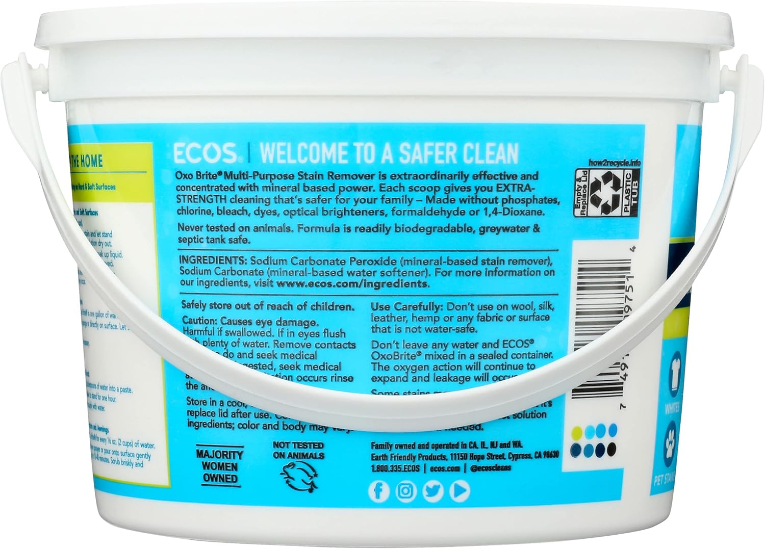 Oxo Brite, No Chlorine Bleach, 3.6 lb