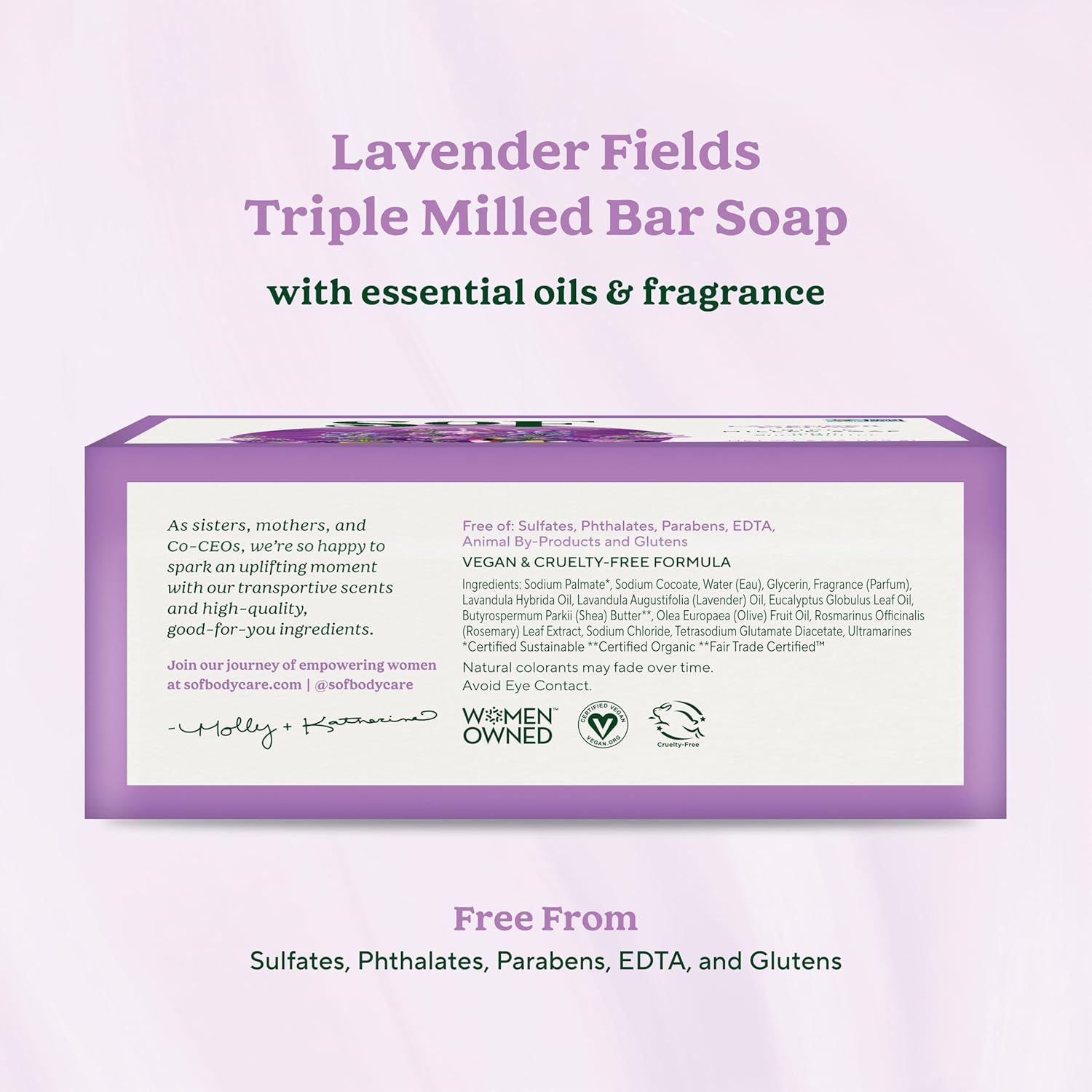 South Of France Triple Milled Bar Soap