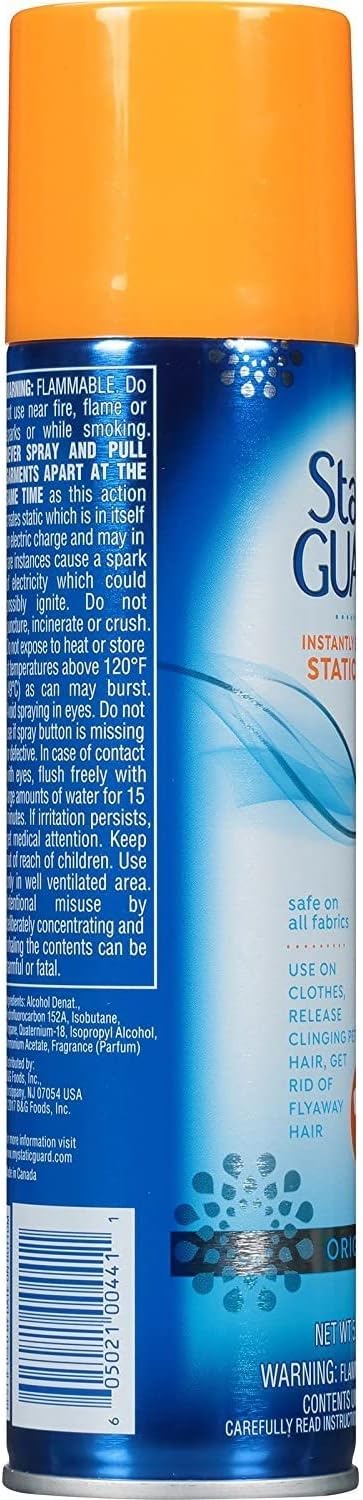 Static Guard Spray 5.5 oz - Pack of 4