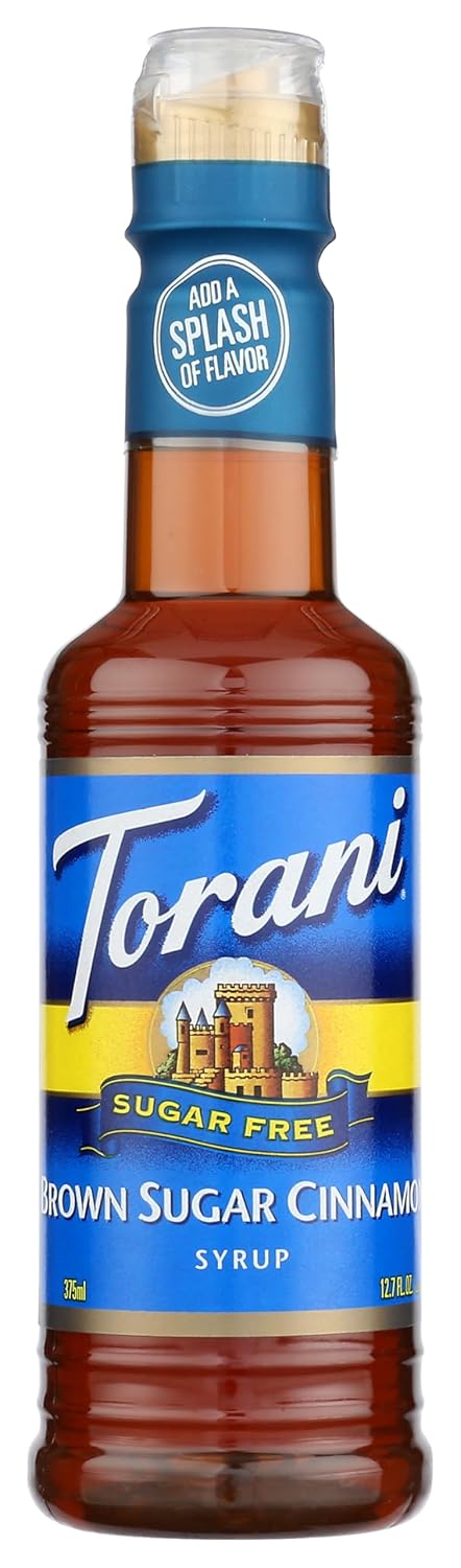Torani Syrups, Flavoring Syrup Sugar Free Brown Sugar Cinnamon, 12.7 Oz