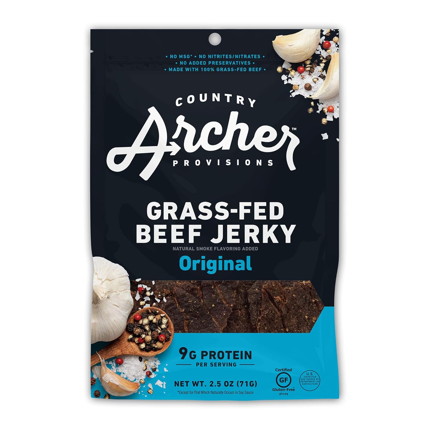 Country Archer Jerky Beef Original 2.5 OZ
